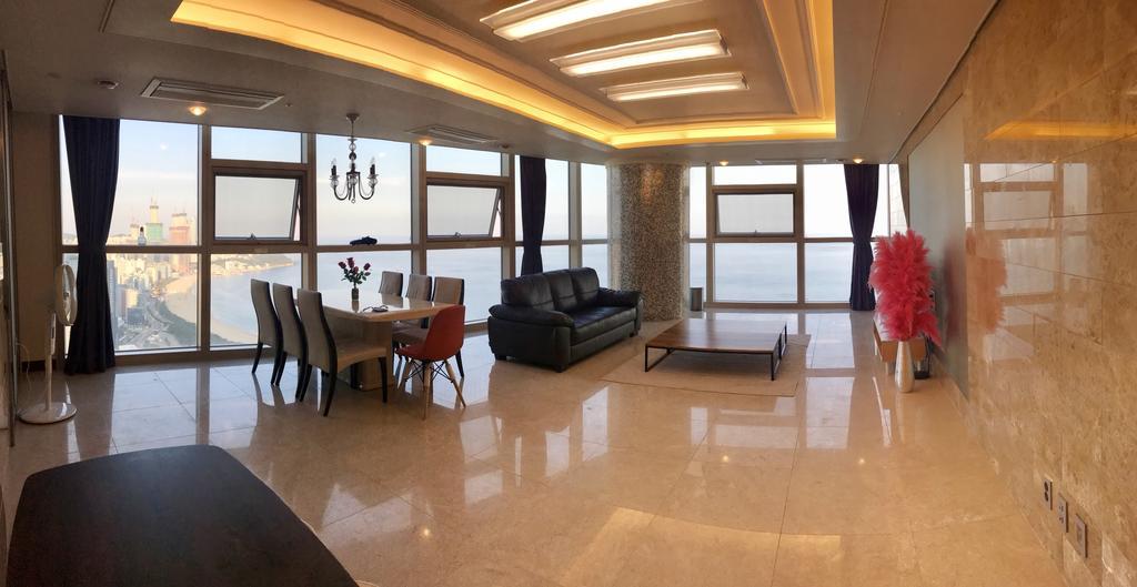 釜山Haeundae Ocean Bridge Penthouse公寓 外观 照片
