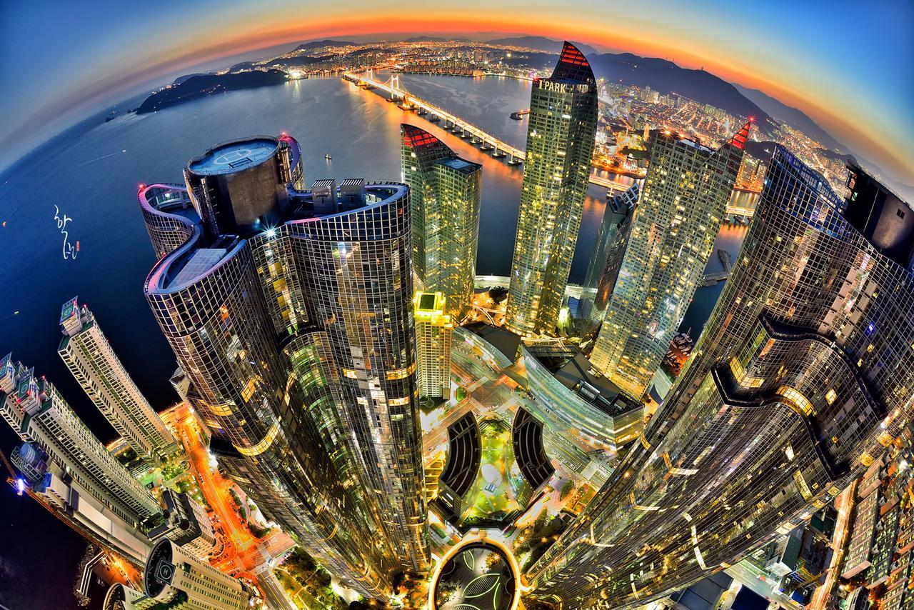 釜山Haeundae Ocean Bridge Penthouse公寓 外观 照片