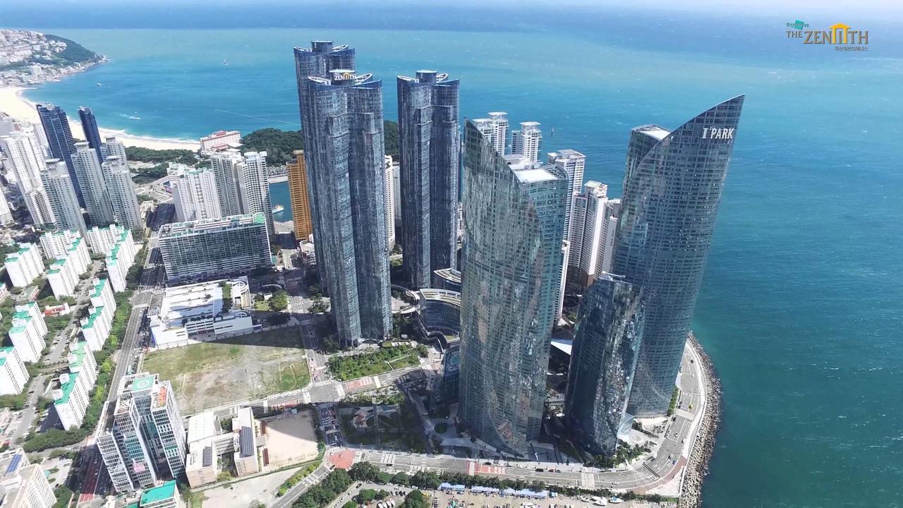 釜山Haeundae Ocean Bridge Penthouse公寓 外观 照片